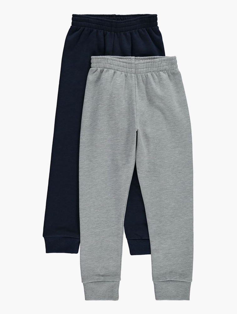 MyRunway Shop Woolworths Navy Plain Track Pants 2 Pack for Kids